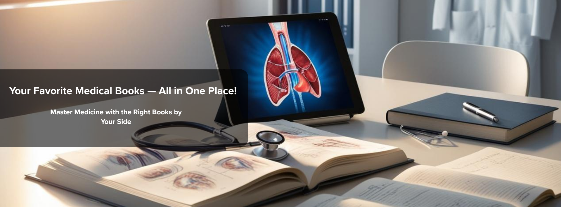 All your medical book needs in one place